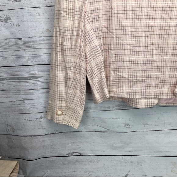 Evan Picone Petits Lined  Blazer Jacket Coat sz 12 - Picture 5 of 8